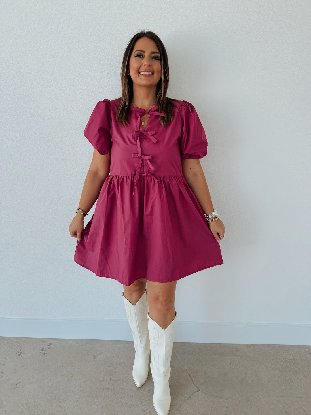 Pretty In Plum Dress