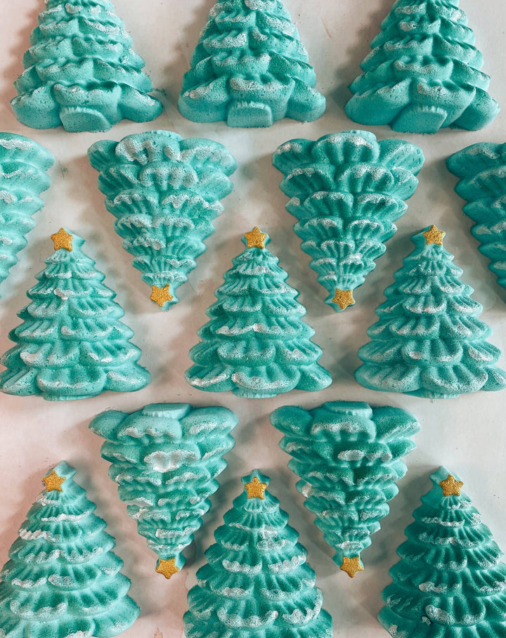 Christmas tree Bath Bomb