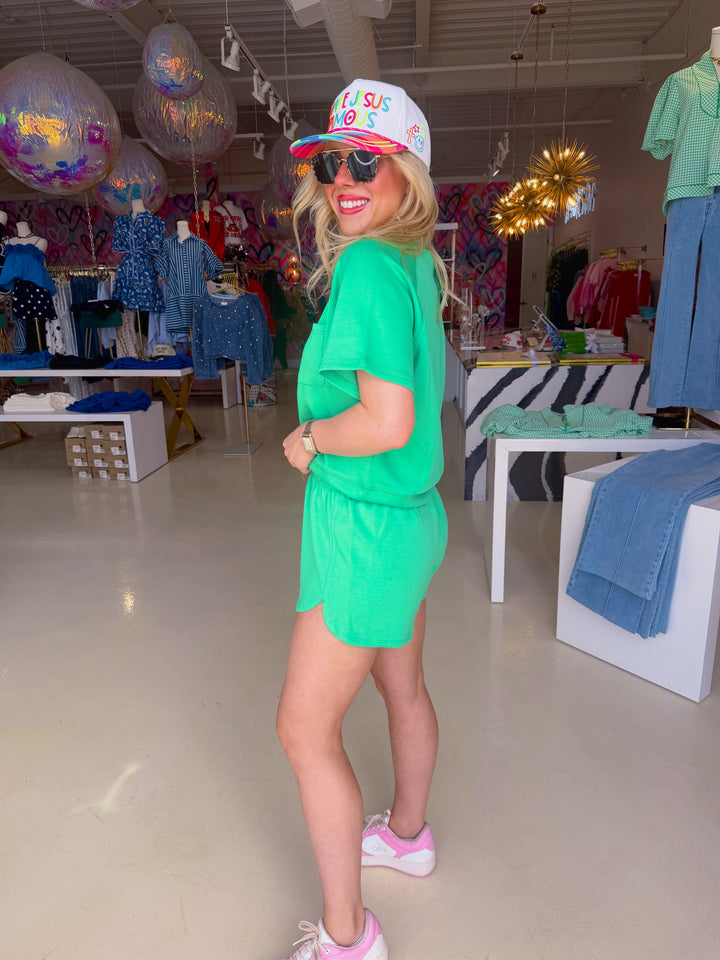Apple Green Scuba Set