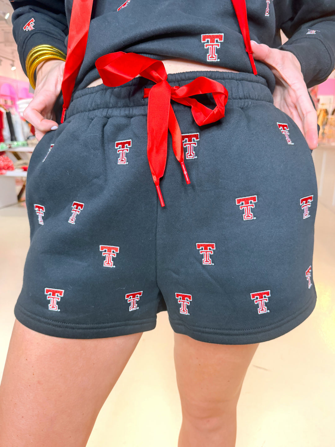 Brianna Cannon Texas Tech Fleece Shorts