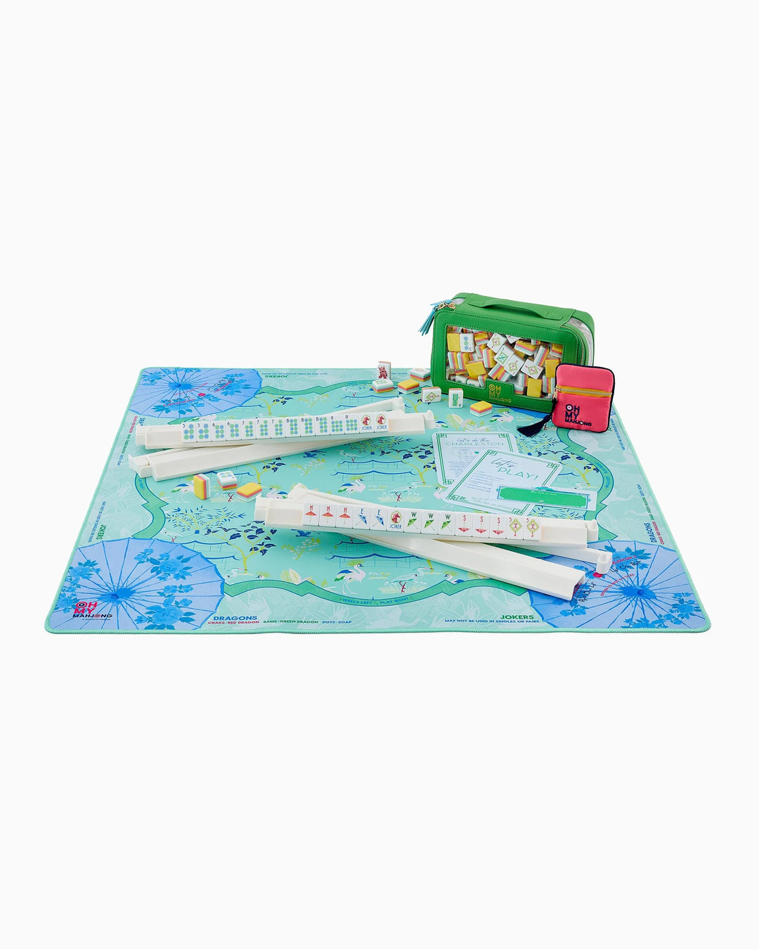 OH MY MAHJONG Veranda Mat in Tube