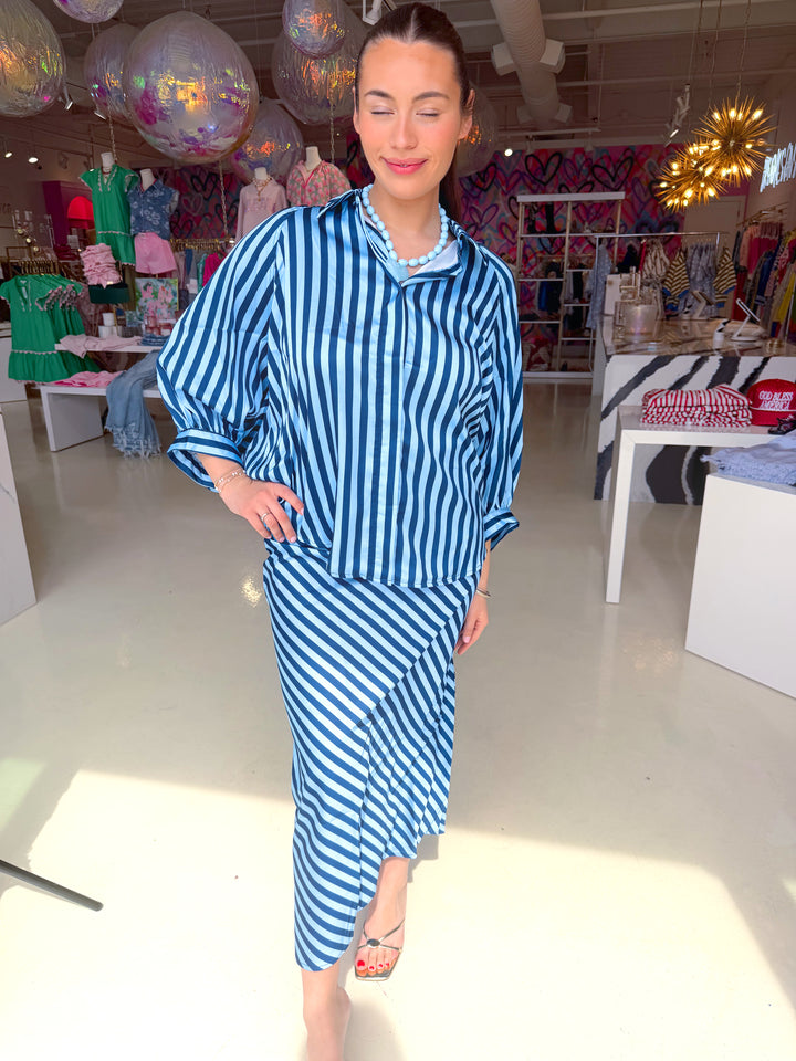 The Everyday Striped Button Down