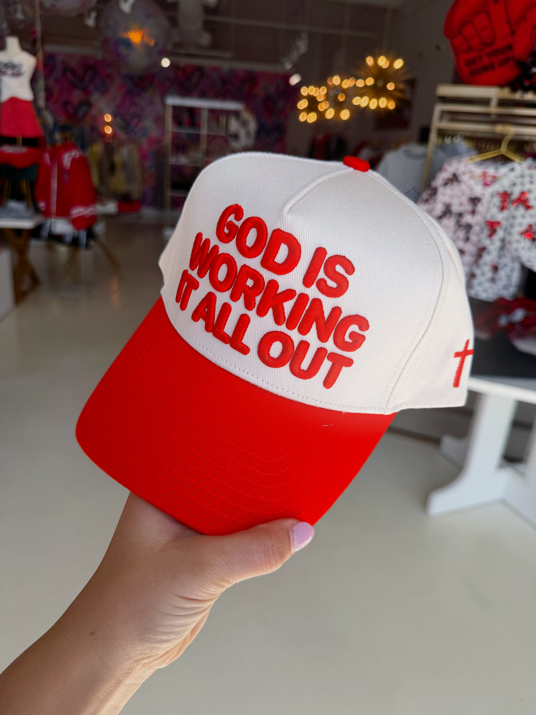 "GOD IS WORKING IT ALL OUT" Hat