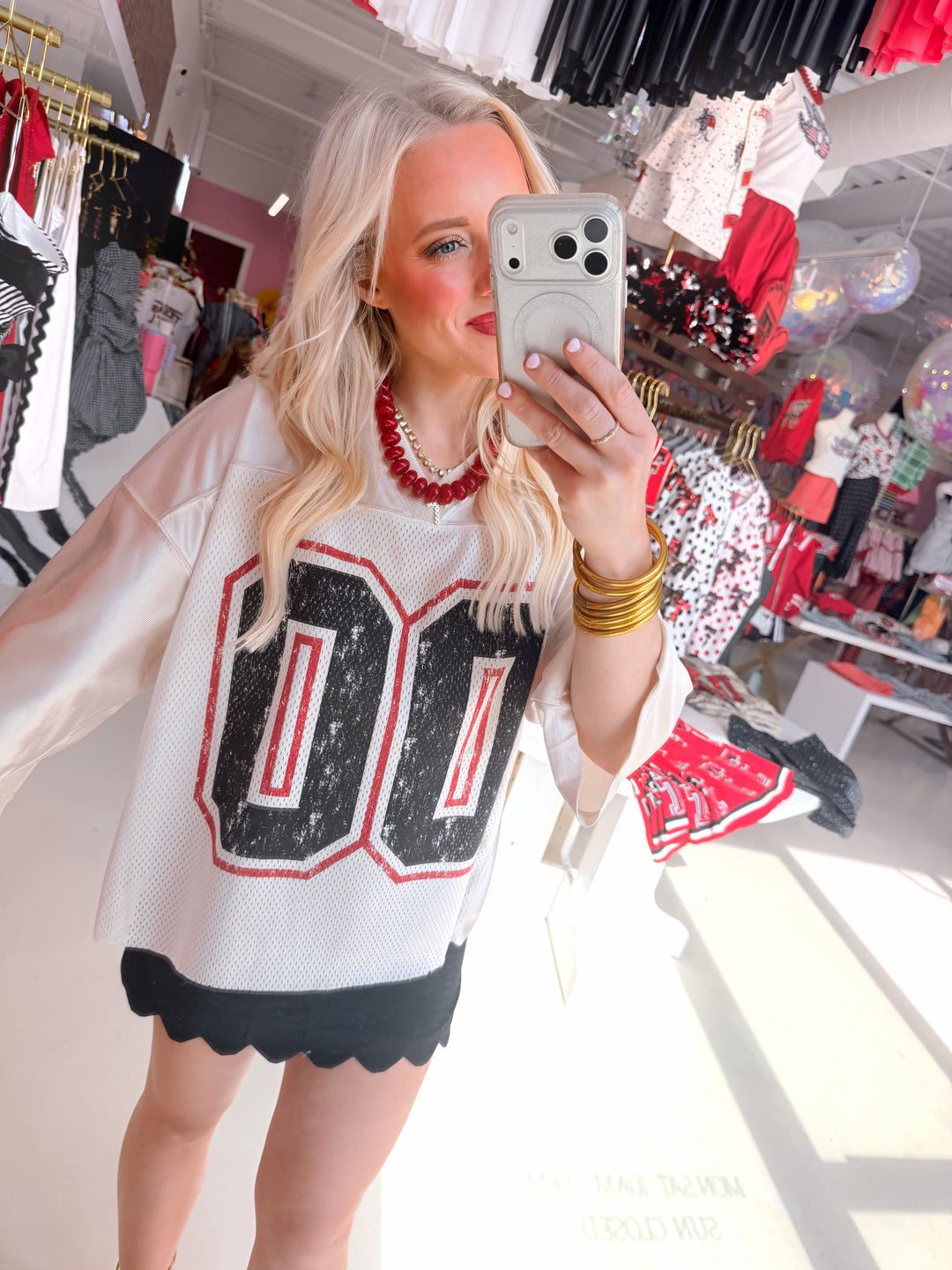 Off White Gameday Football Jersey Tee