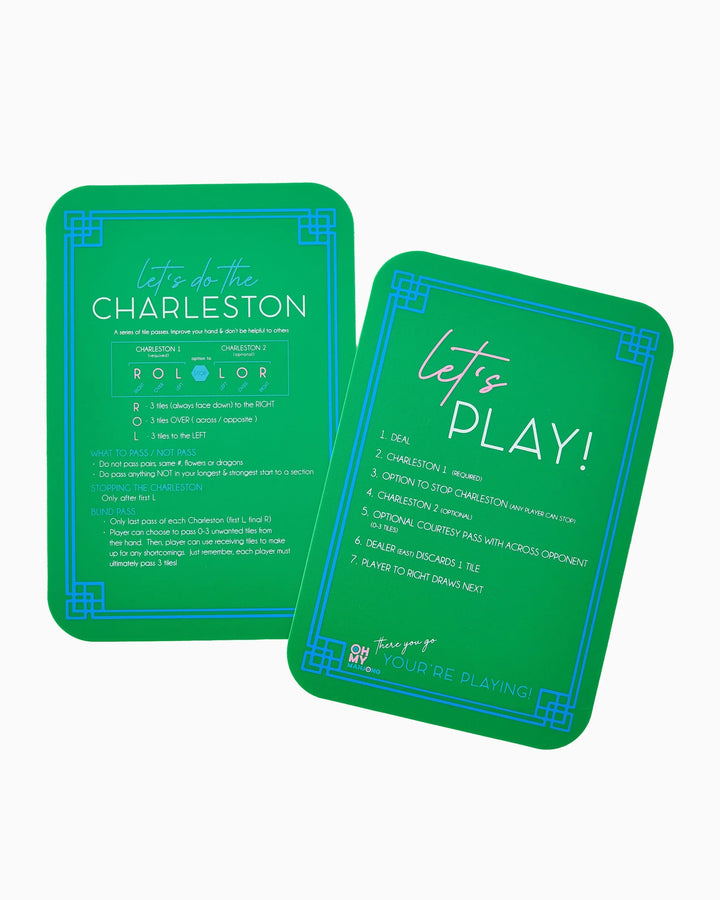 OH MY MAHJONG Green Shufflers