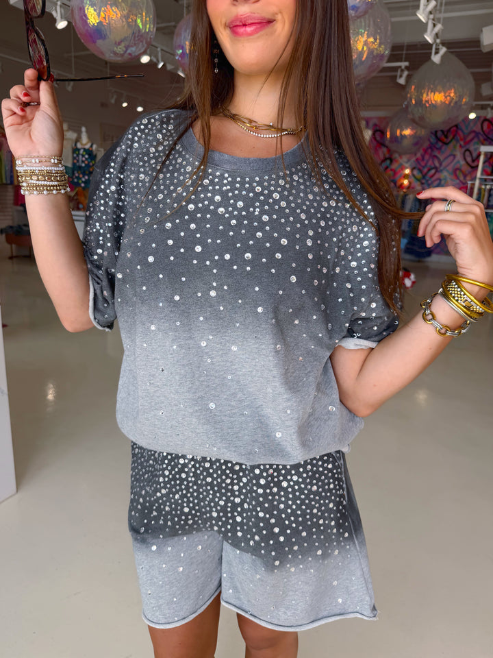 Grey Sassy & Sparkly Set