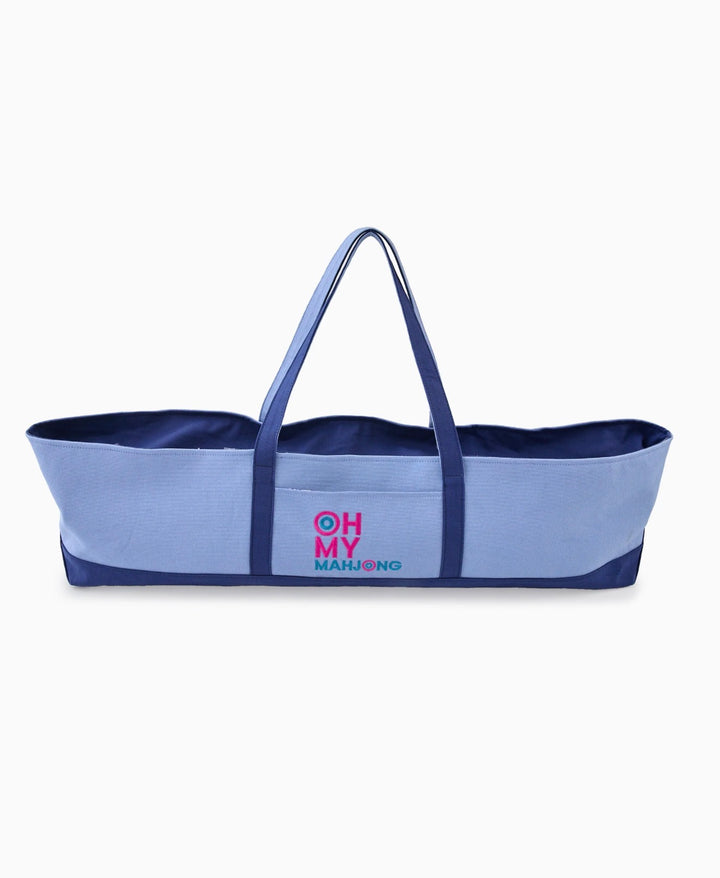 OH MY MAHJONG Blue Mat Storage Bag