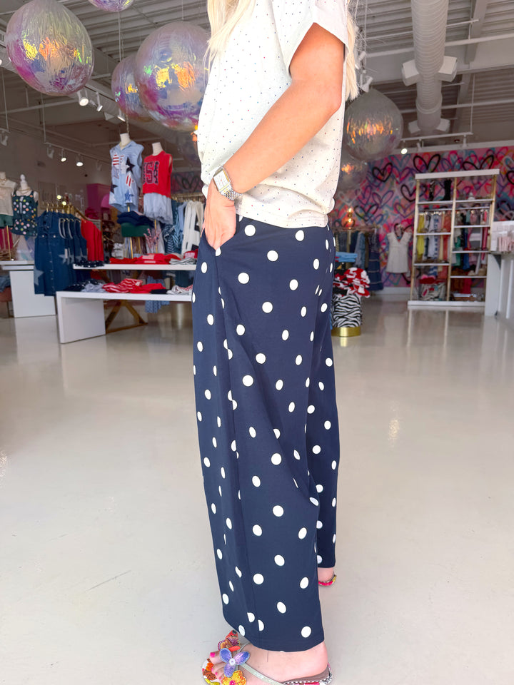 Polkadot Sweatshirt Pants