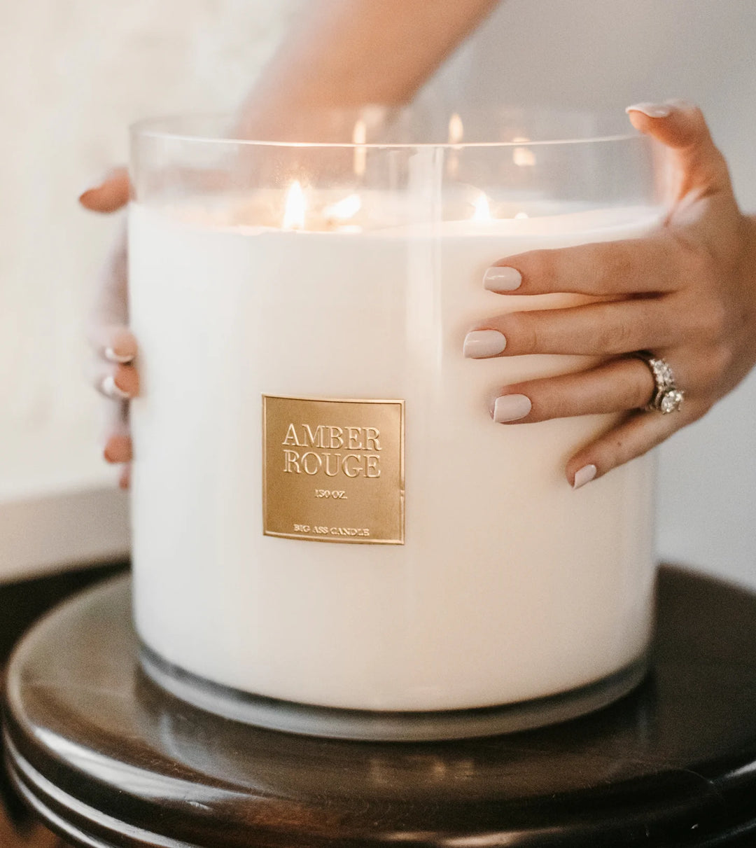 Baby Big Ass Candle Amber Rogue 150oz