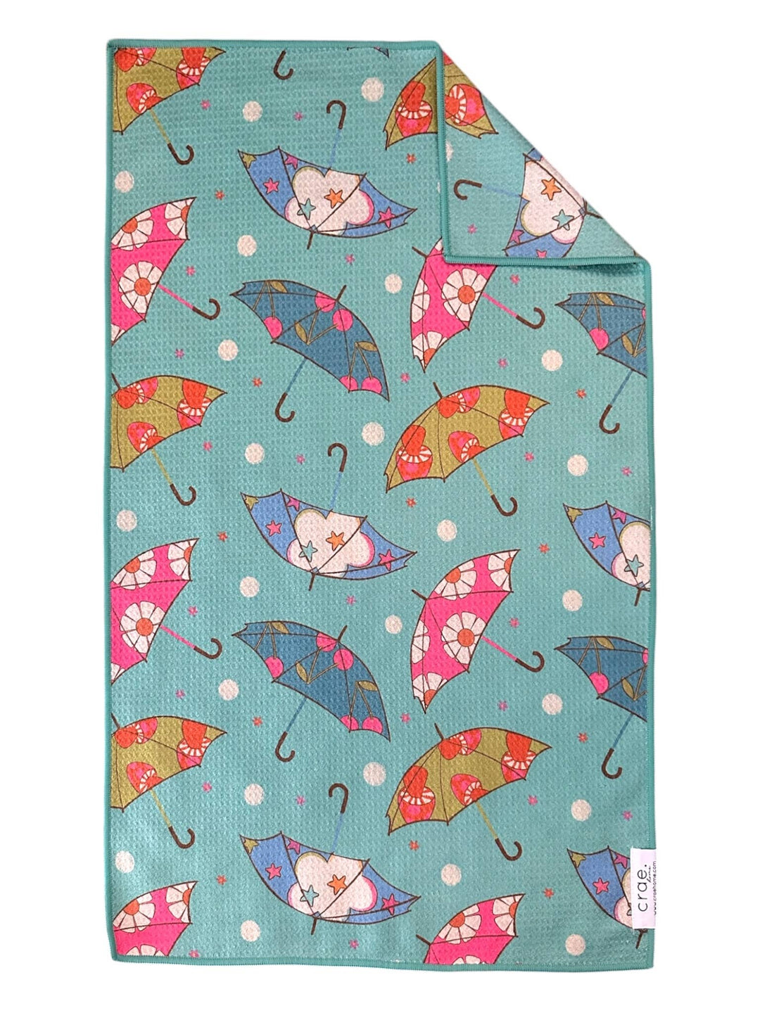 April Showers: Double-Sided Hand Towel