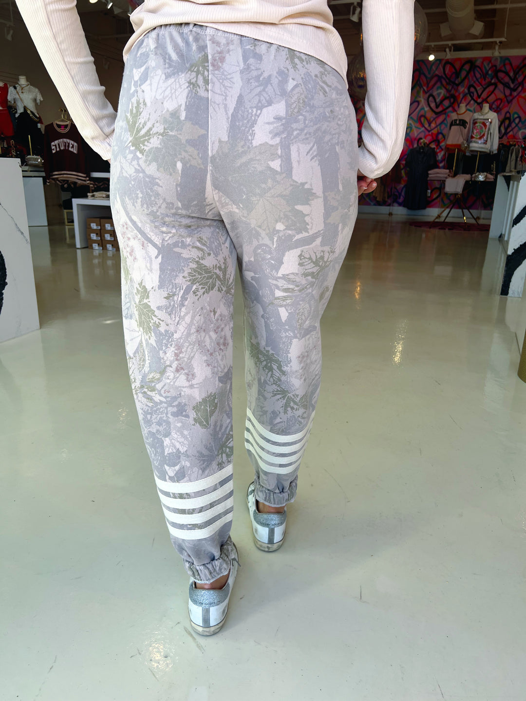Cutesie Camo Fleece Jogger