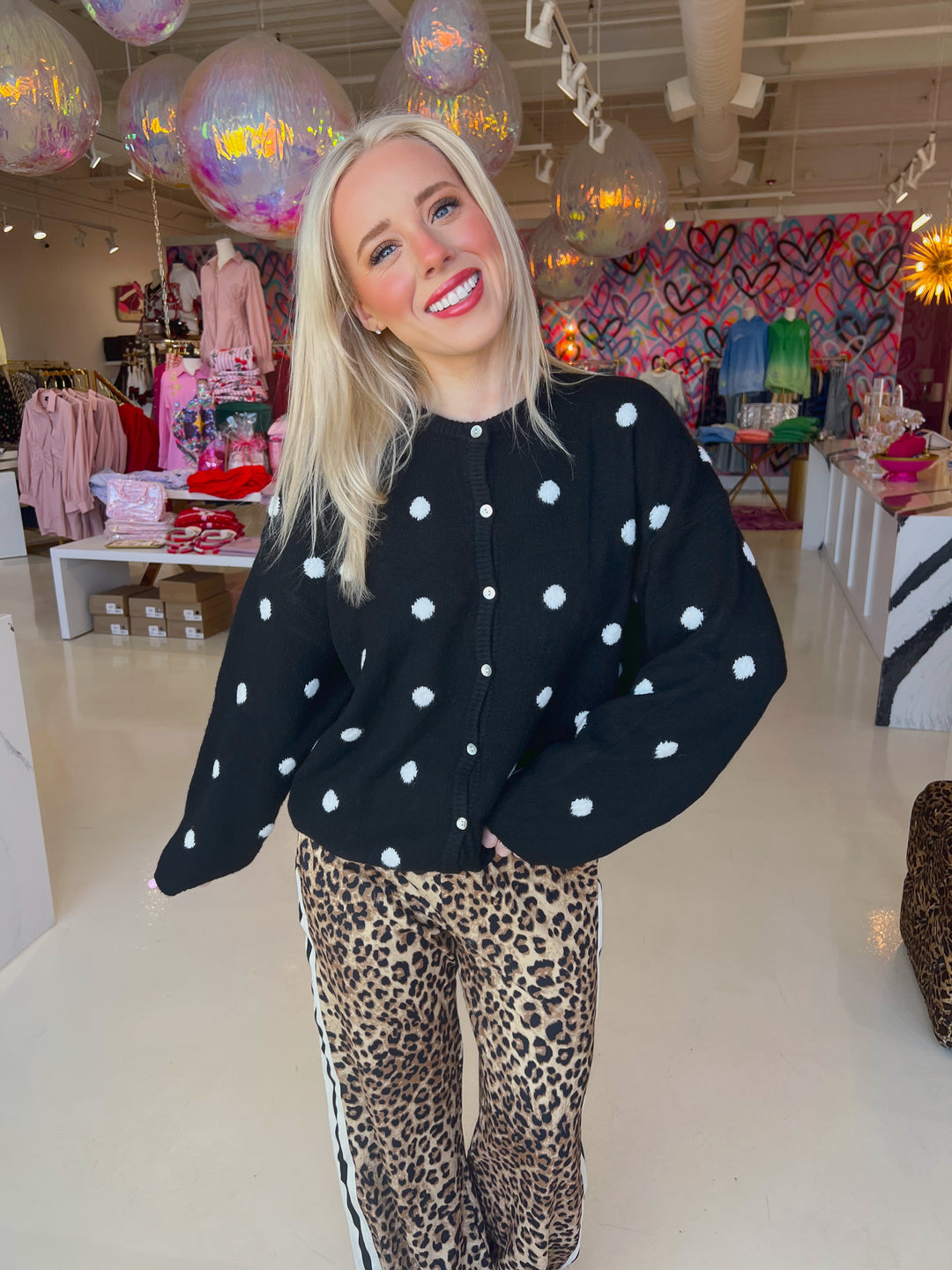 Polkadot Longsleeve Super Comfy Top