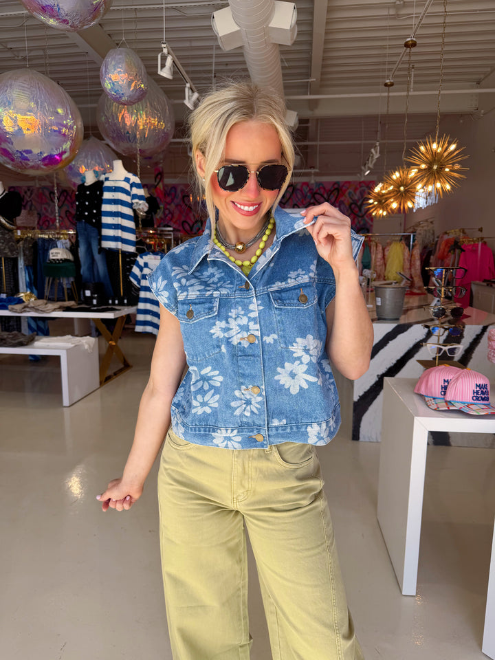 In My Floral Era Top