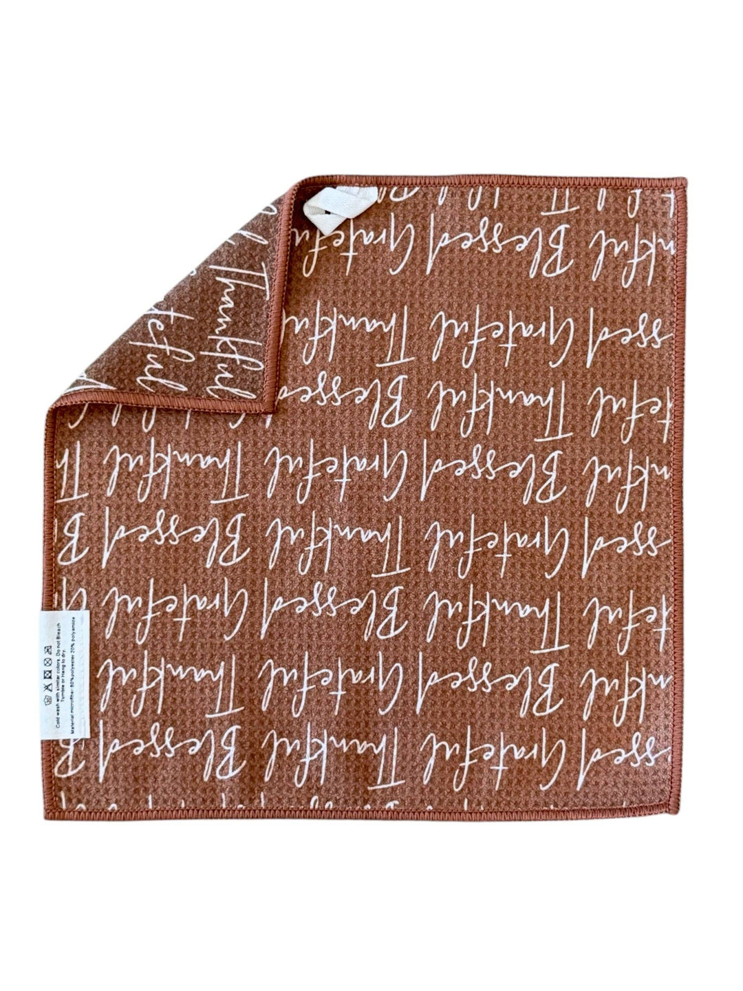 Thankful: Double-Sided Washcloth