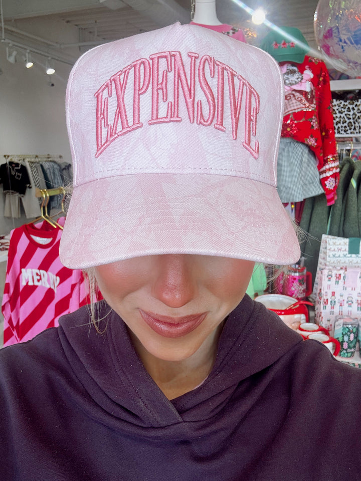 Expensive Pink Camo Trucker Hat