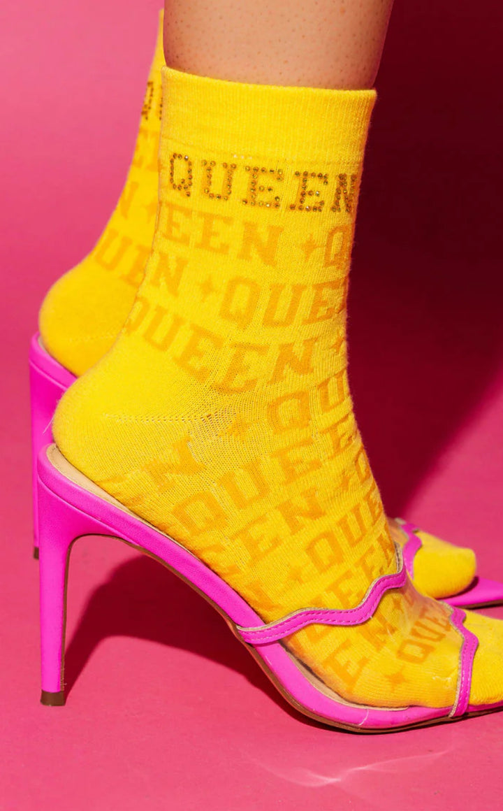 QOS Yellow Socks