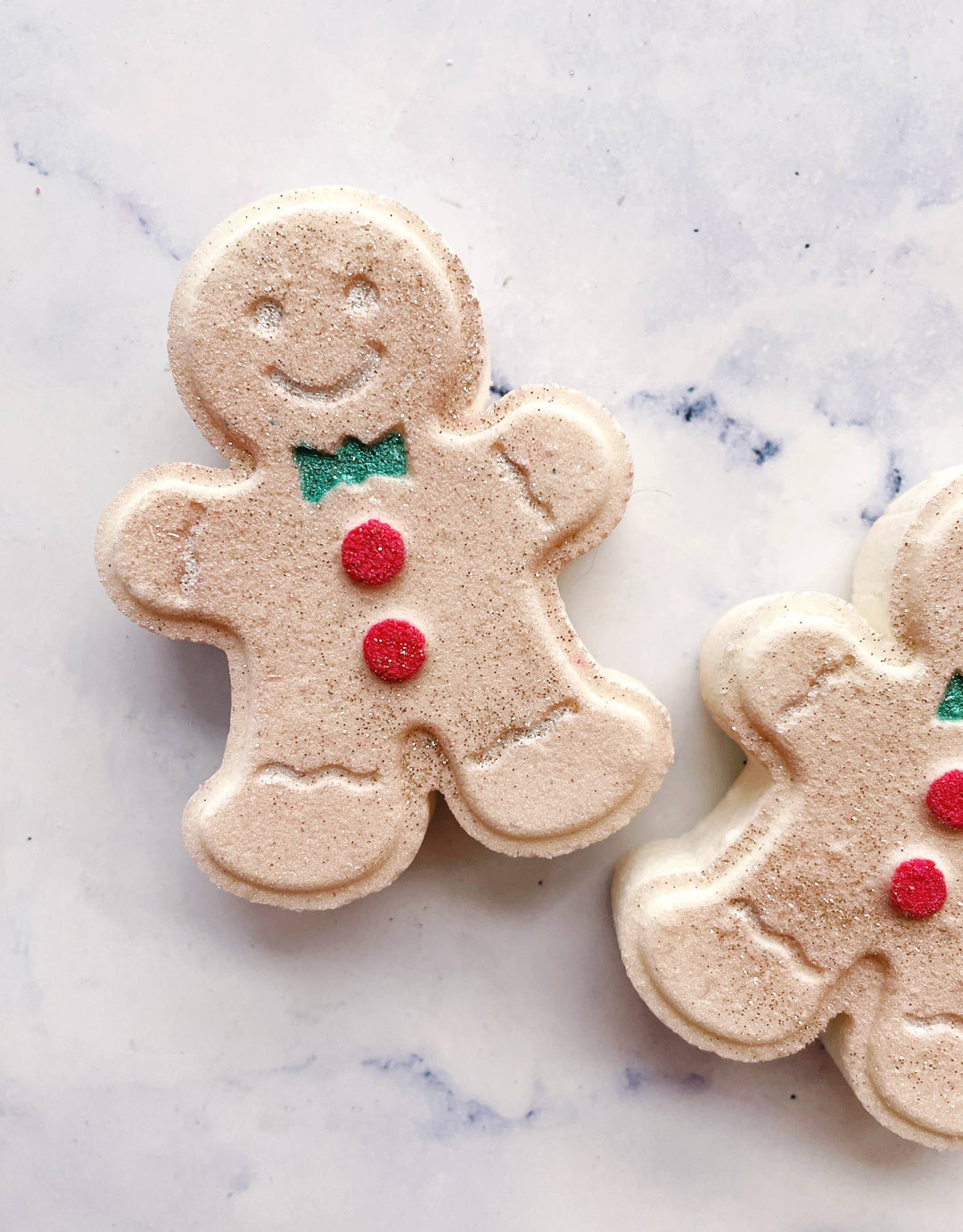 Gingerbread Man Bath Bomb - with toy inside!