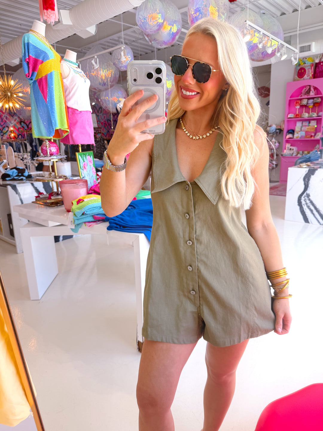 Olive You Always Romper