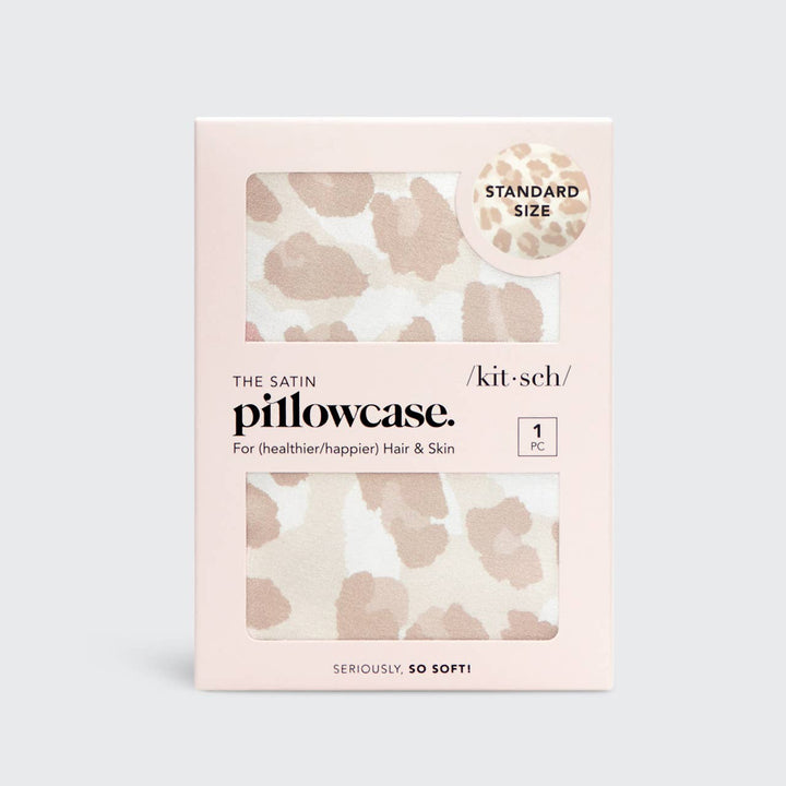 Satin Pillowcase Standard - Leopard