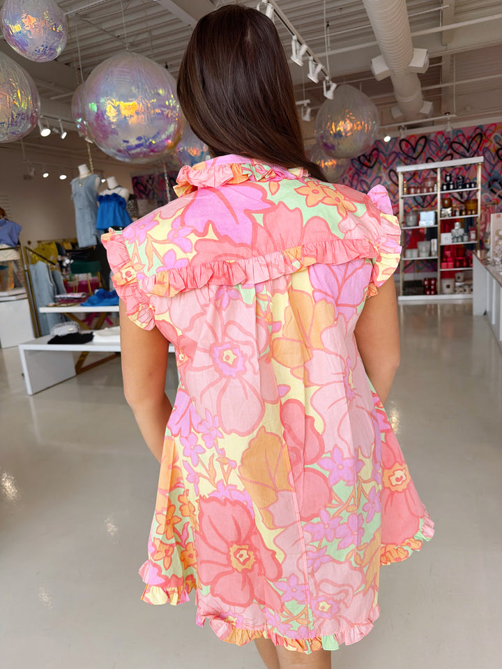 Big Floral Karlie Spring Dress