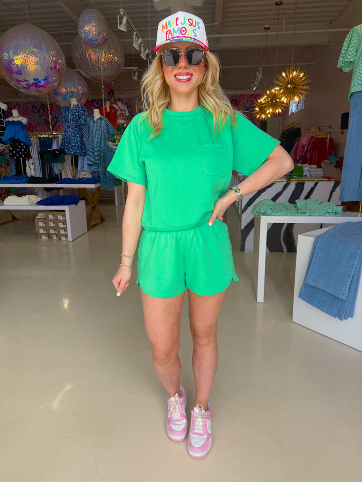 Apple Green Scuba Set