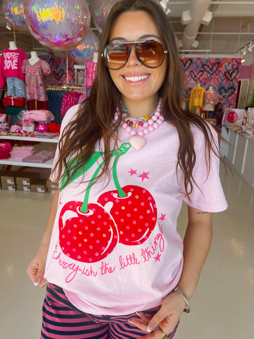 Cherry-ish The Little Things Tee