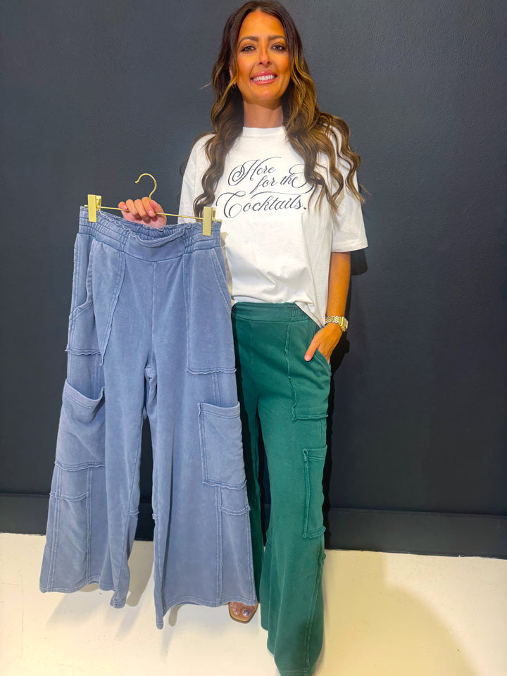 Comfy Cargo Sweatpants