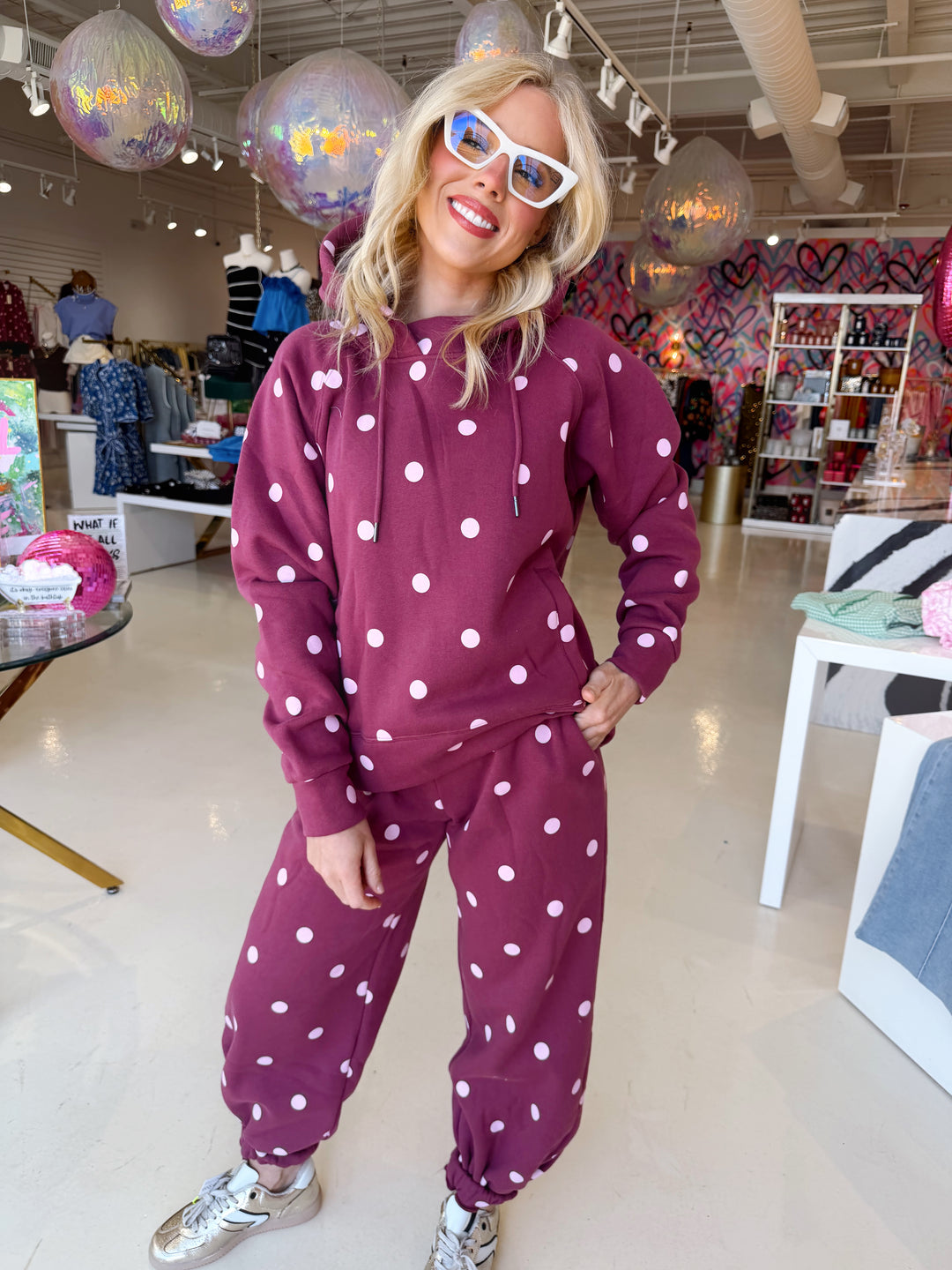 Very Berry Polka Dot Set
