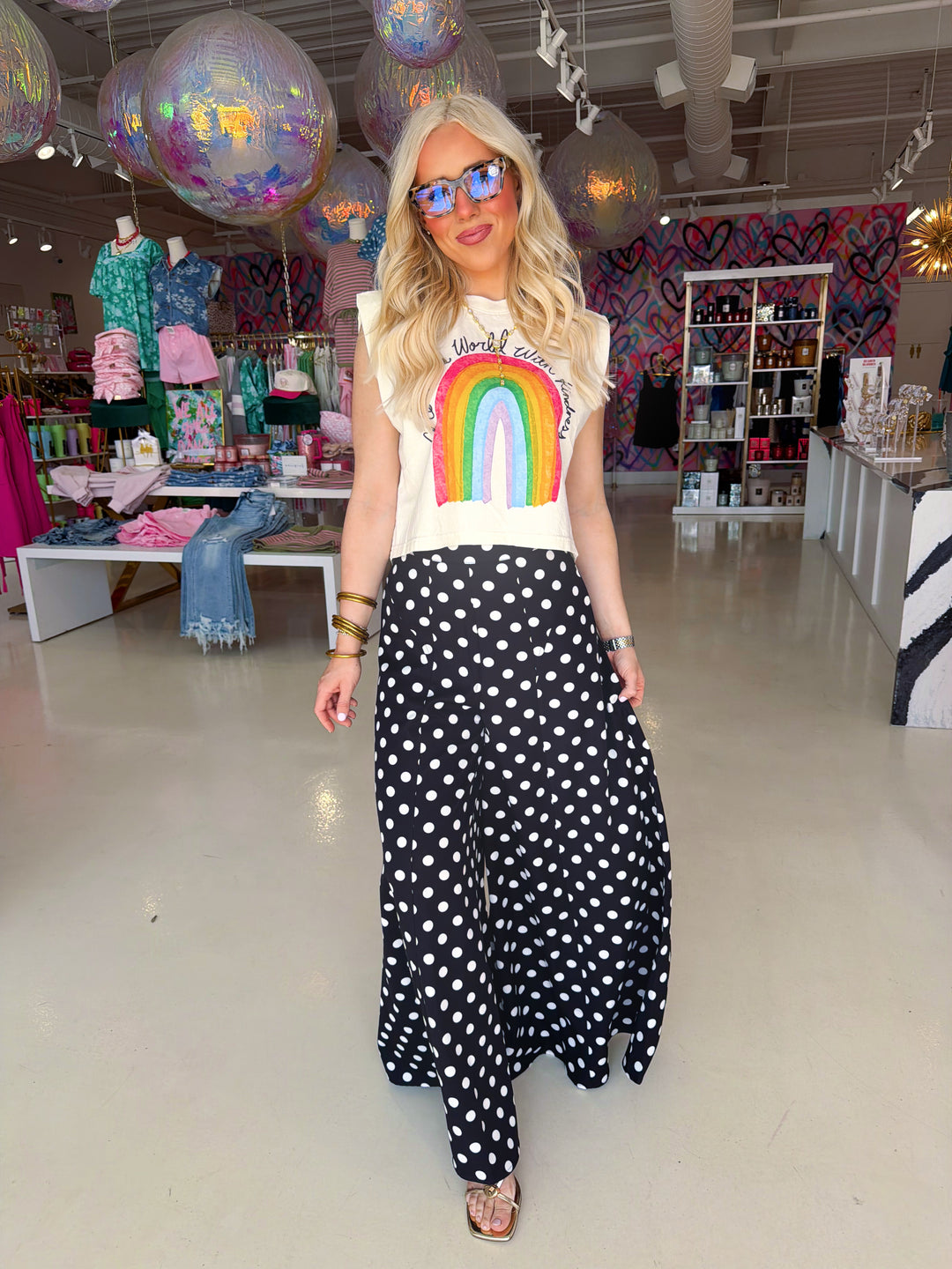 All Eyes on Me Polkadot Pant | Colors