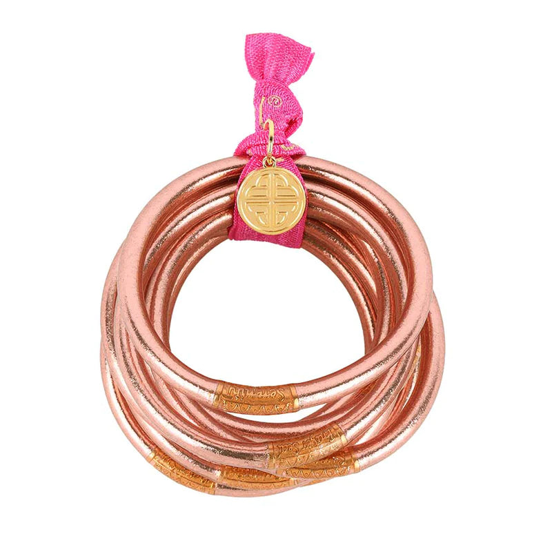 Budha Girl Rose Gold All Weather Bangles