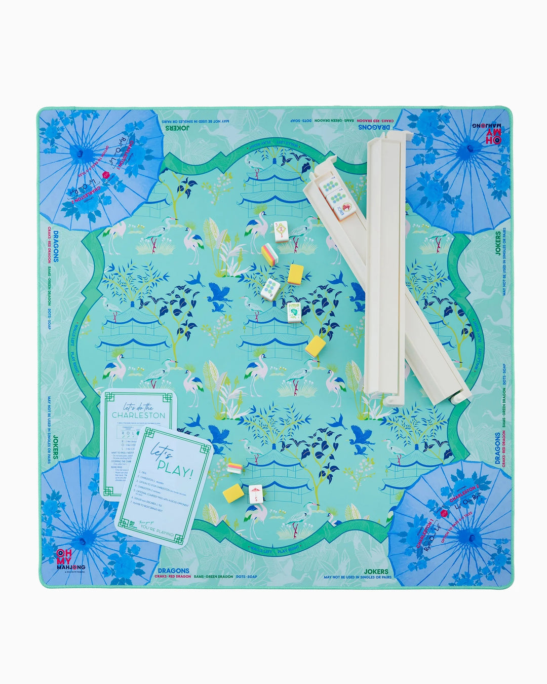 OH MY MAHJONG Veranda Mat in Tube