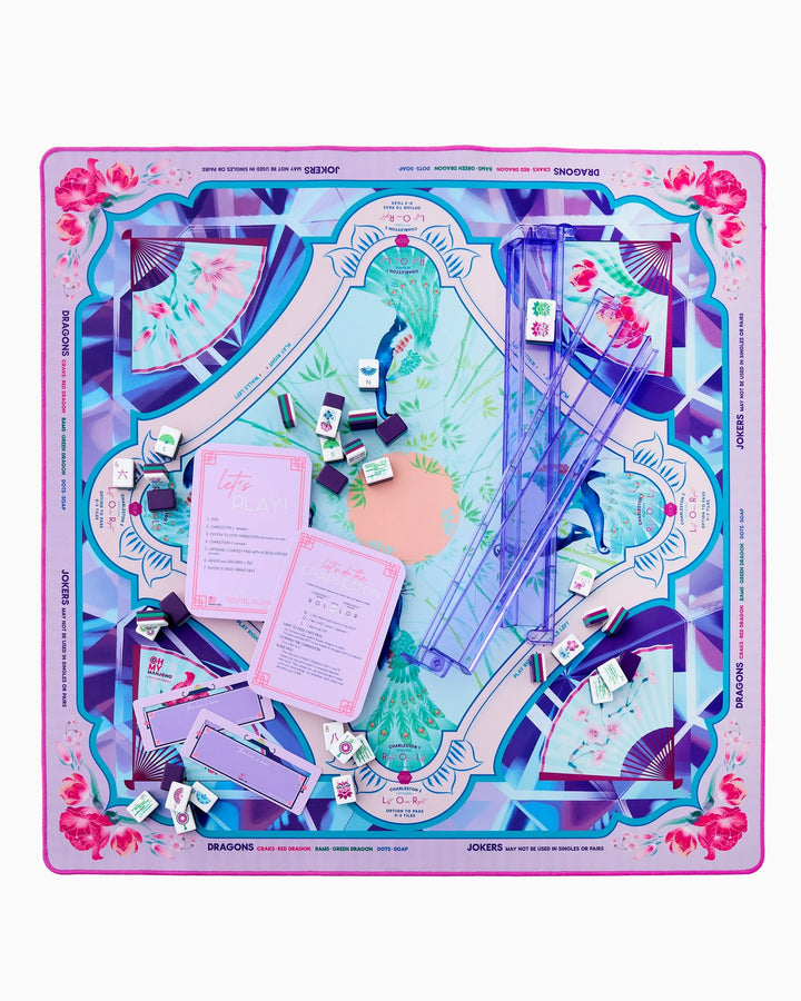 OH MY MAHJONG Amethyst Mat in Tube