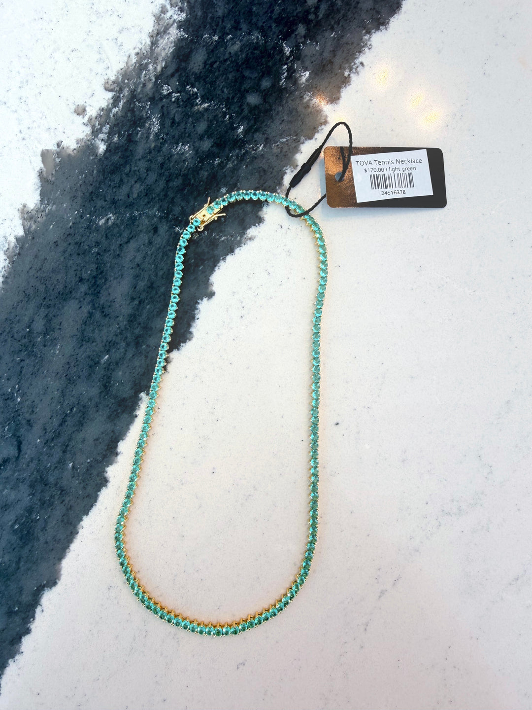 TOVA Tennis Necklace