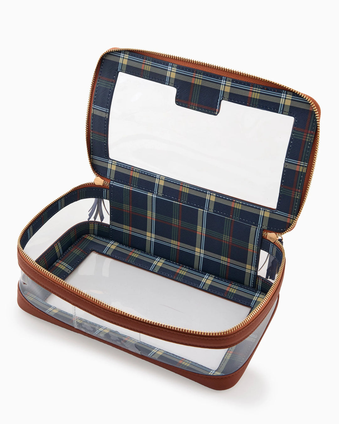OH MY MAHJONG Cognac Tile Storage Bag