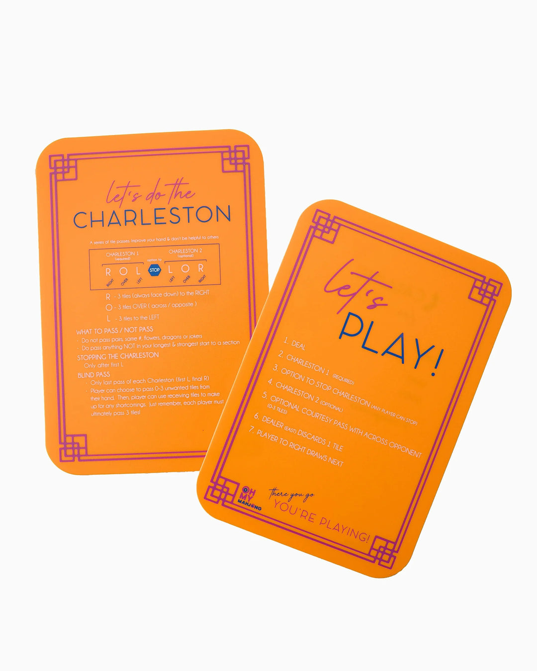 OH MY MAHJONG Orange Shufflers