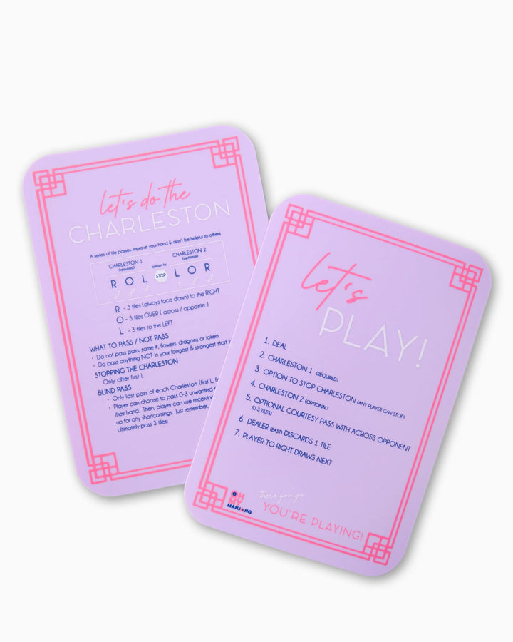OH MY MAHJONG Lilac Shufflers