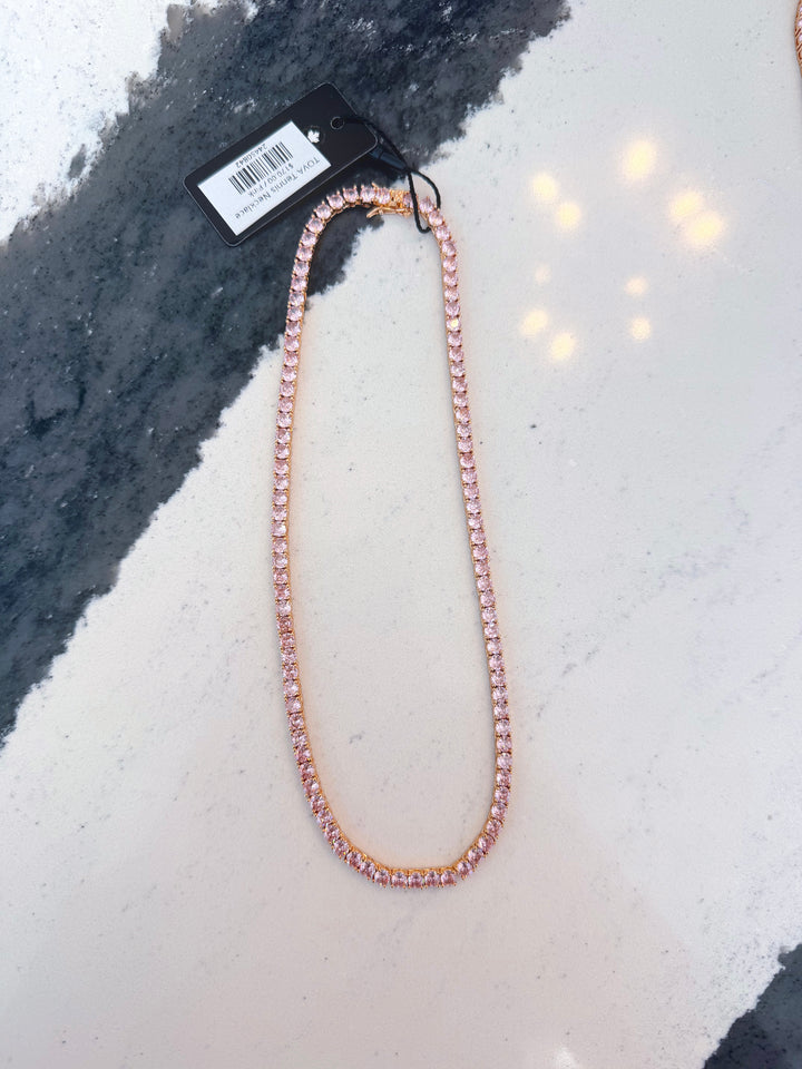 TOVA Tennis Necklace