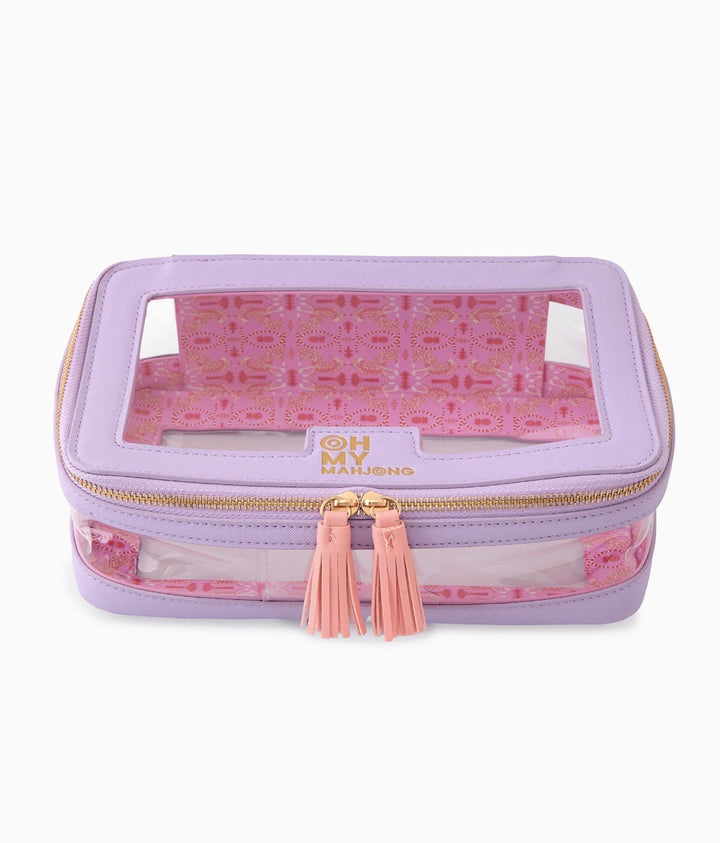 OH MY MAHJONG Lavender Tile Bag