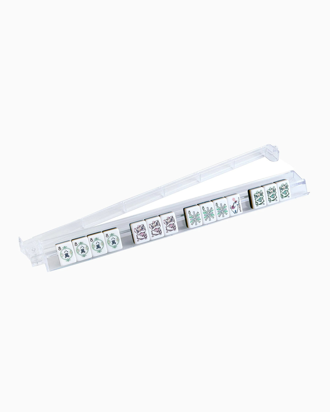 OH MY MAHJONG Clear Pusher & Rack Set