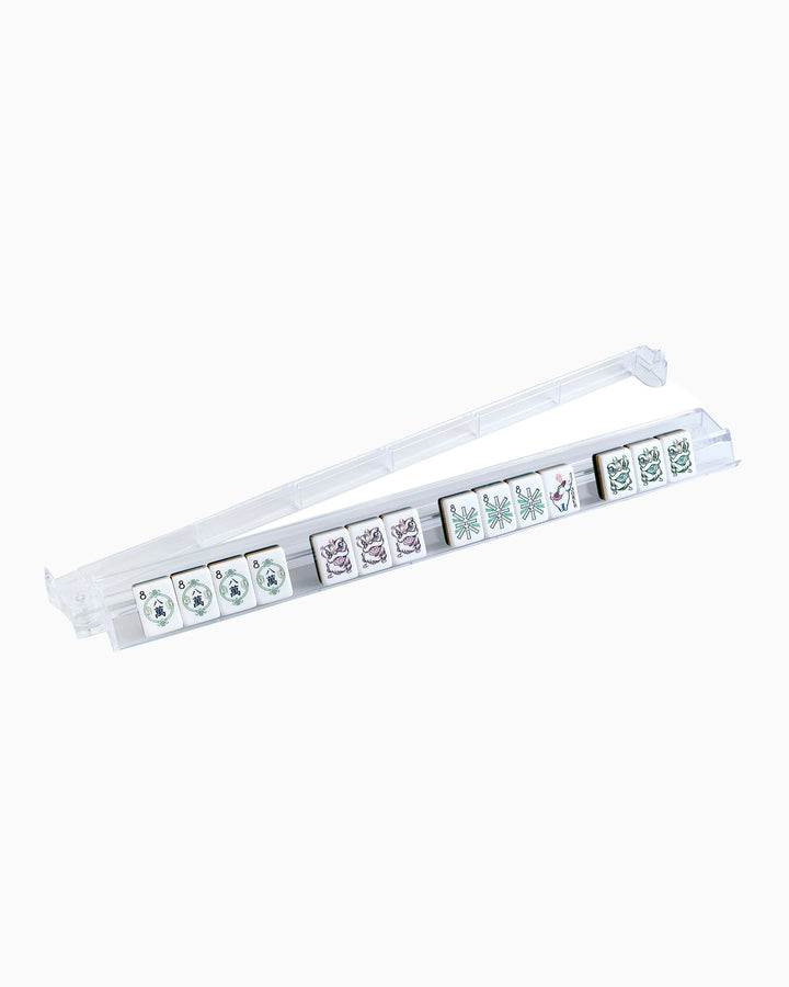 OH MY MAHJONG Clear Pusher & Rack Set