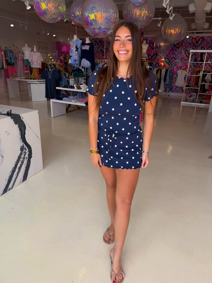 Shoot For the Stars Navy Set