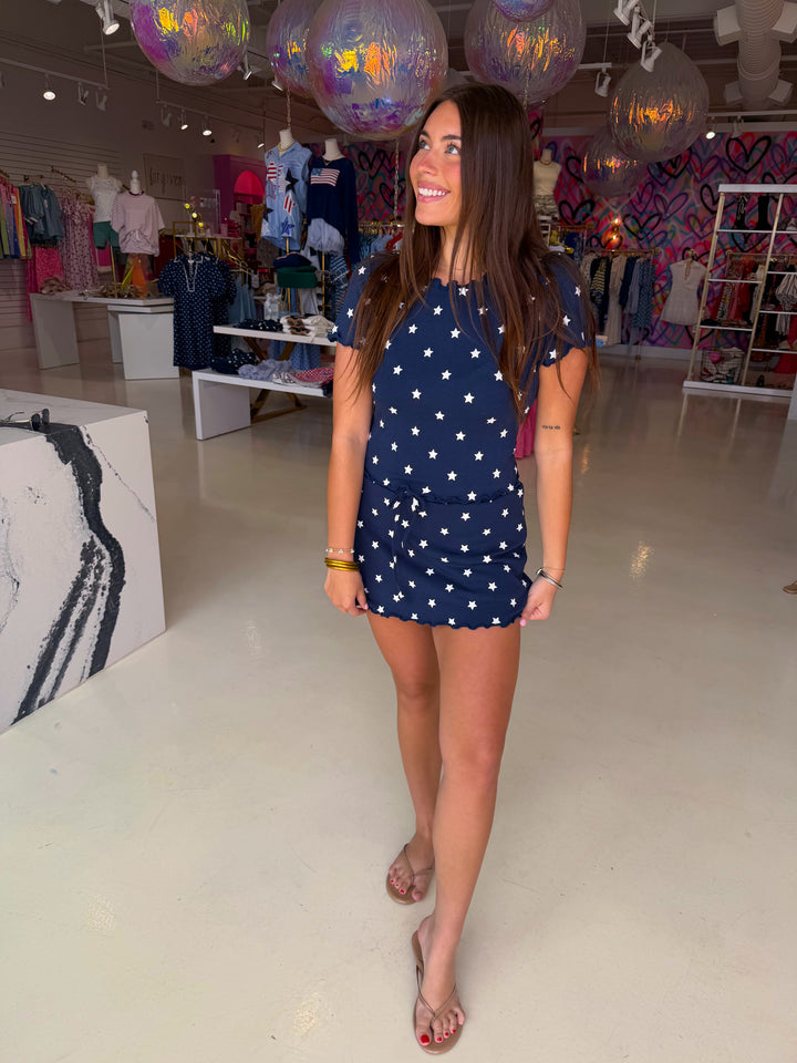 Shoot For the Stars Navy Set