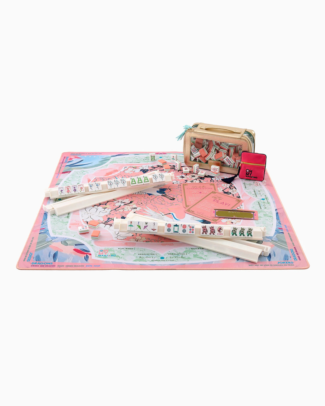 OH MY MAHJONG Heron Mat in Tube