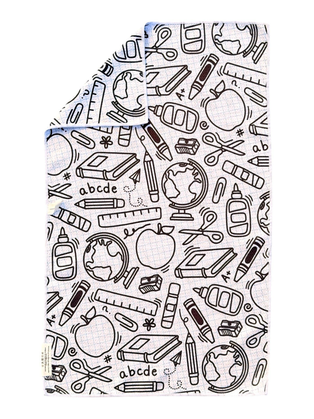 School Daze: Double-Sided Hand Towel