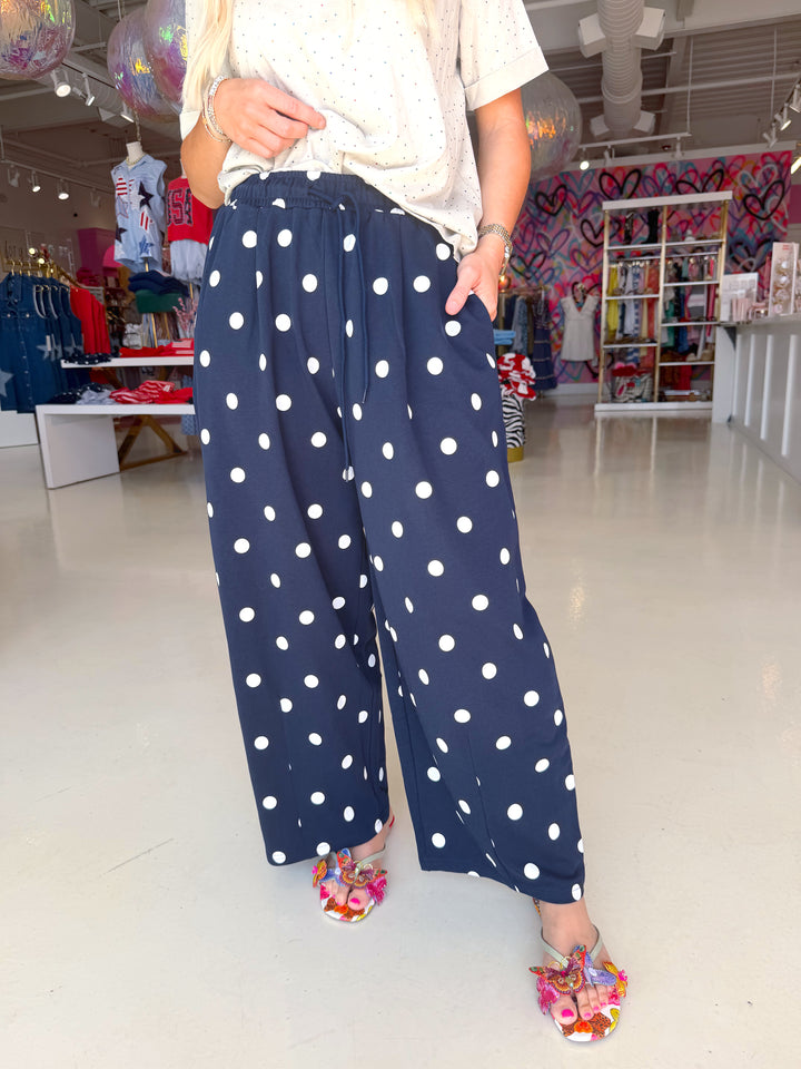 Polkadot Sweatshirt Pants