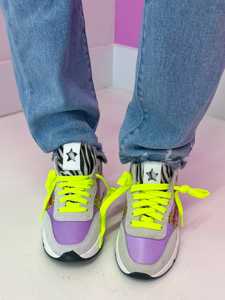Lightning Strike Lilac Multi Sneakers