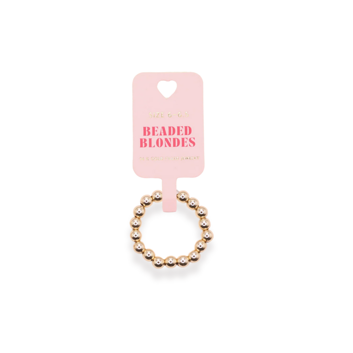 Beaded Blondes Rings