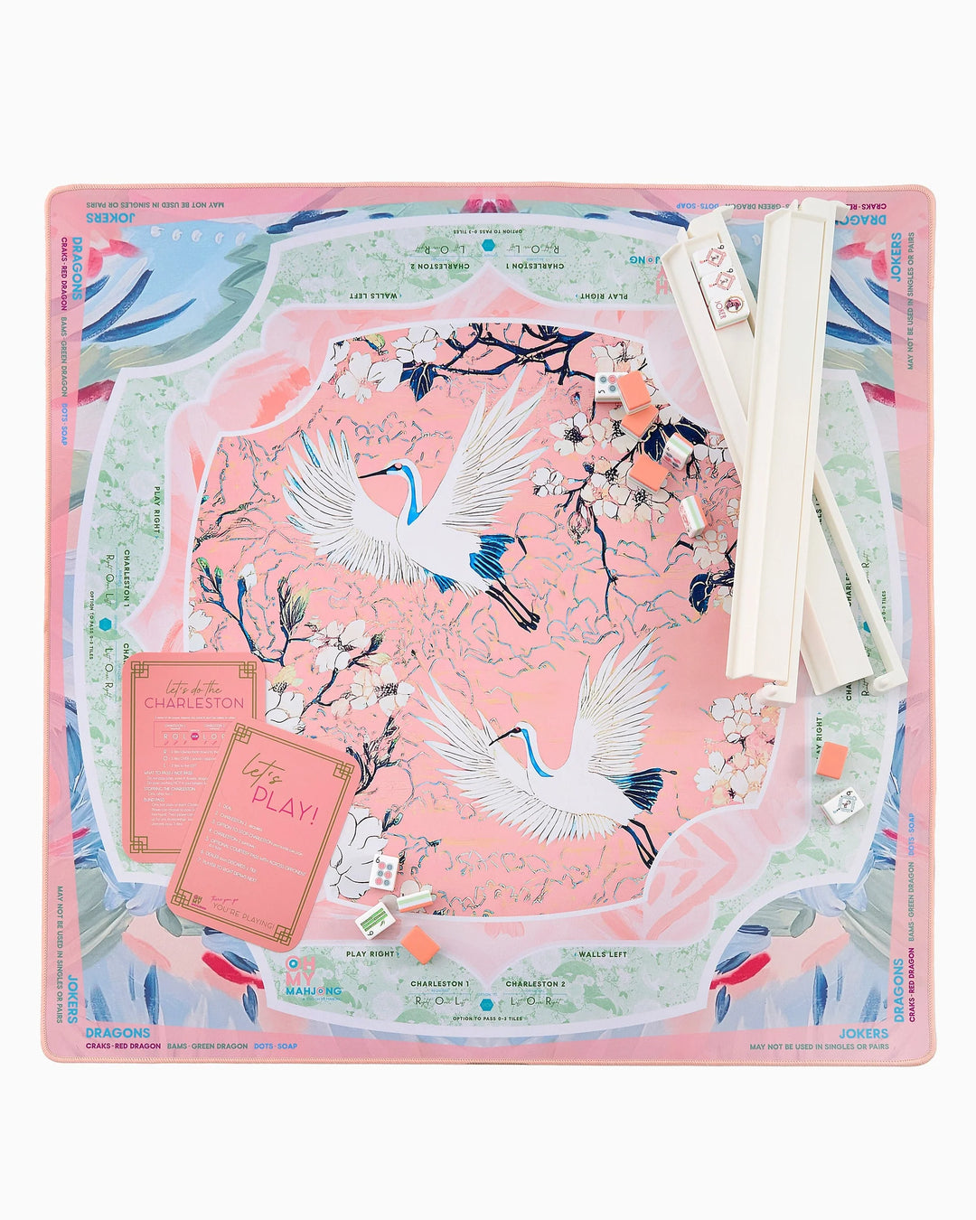 OH MY MAHJONG Heron Mat in Tube