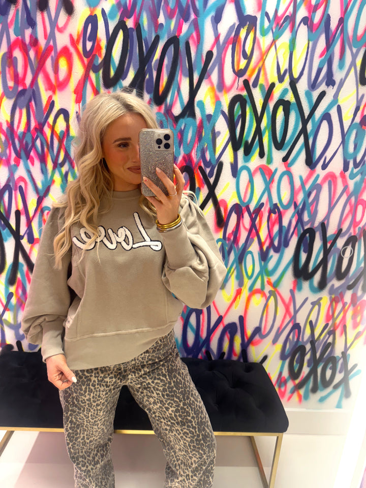 Mocha Love Sweatshirt