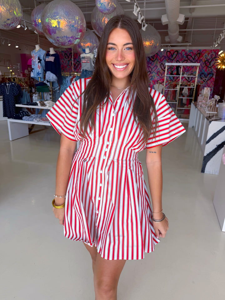USA Cutie Shirt Dress